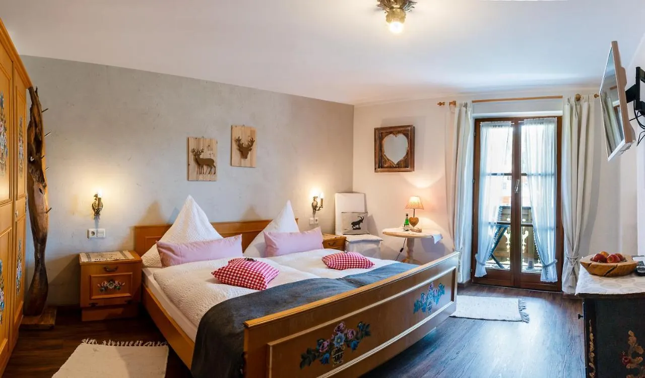 Апартаменты Ferienwohnung Bergfrieden Крун Германия